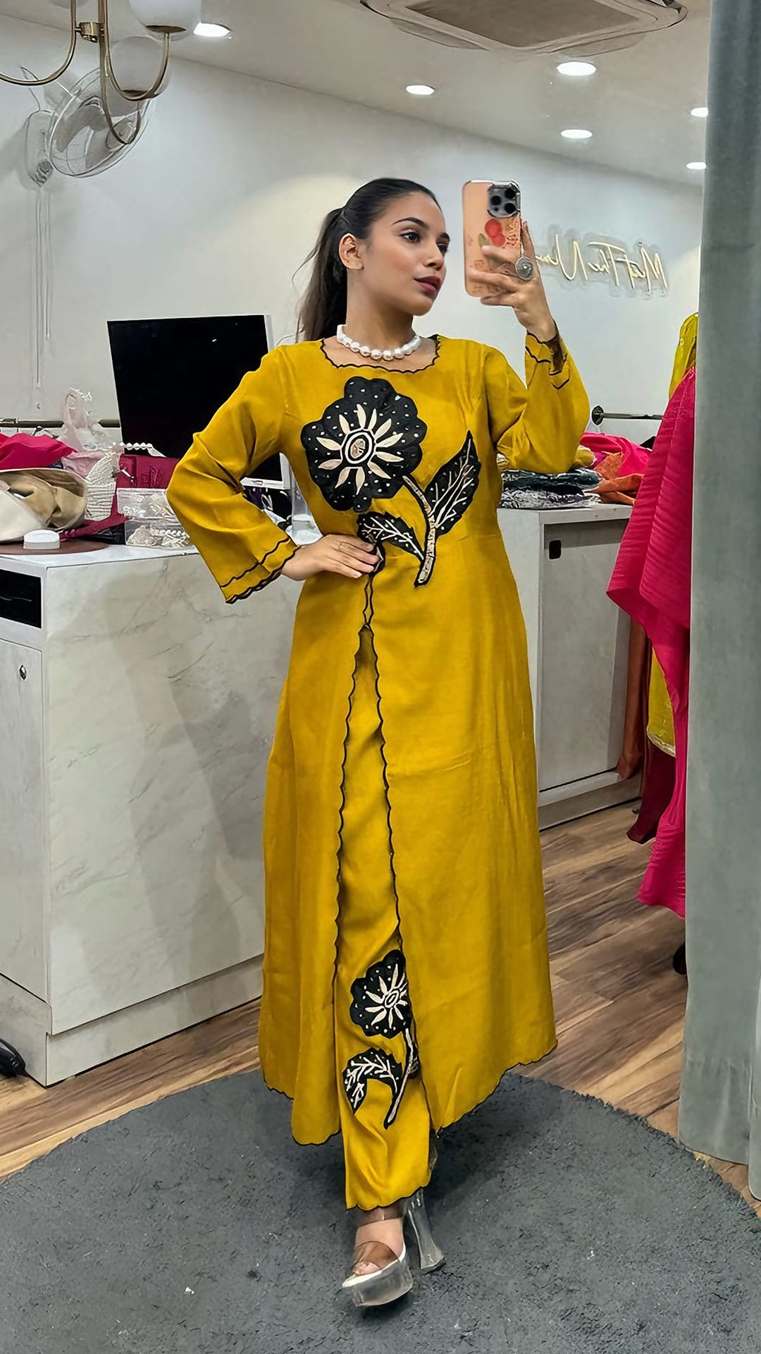 Sunflower Co-ord Mustered Yellow