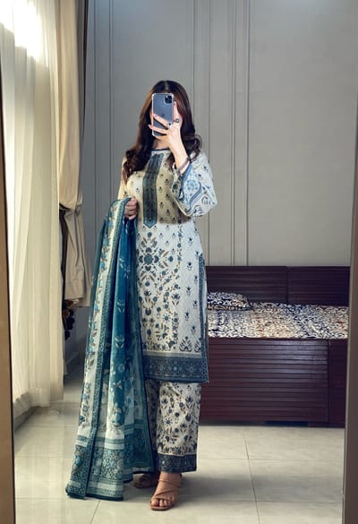Bin Saeed Inspired Stitched 3-Piece Set_img_1