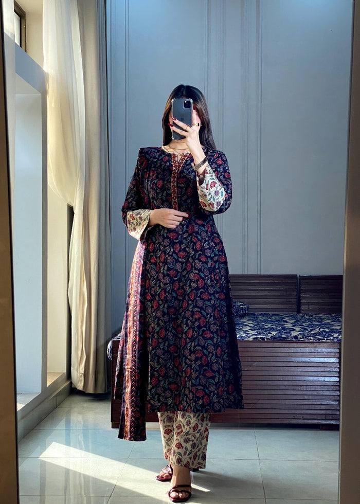 Floral 3-piece printed set