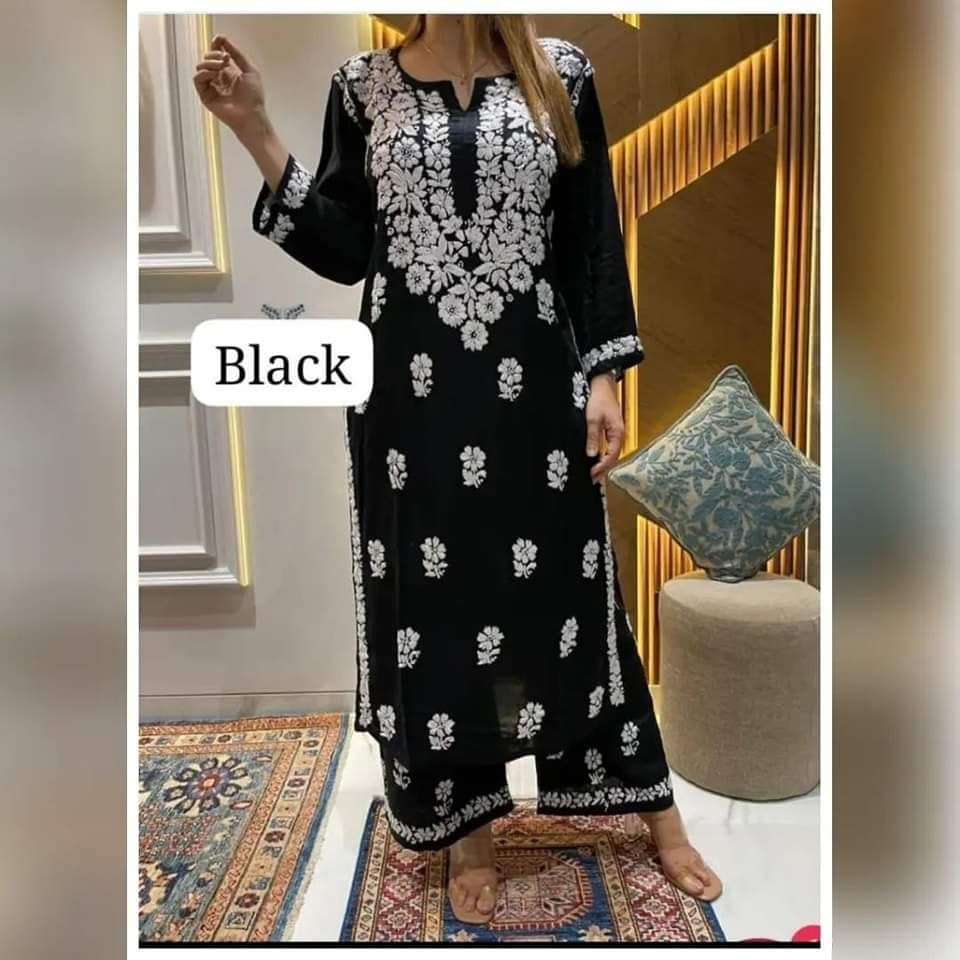 Lucknow two piece Kurti set