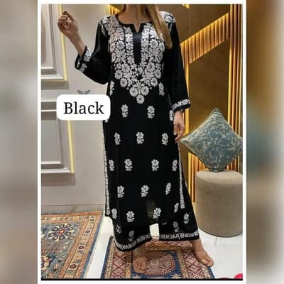 Lucknow two piece Kurti set_img_0