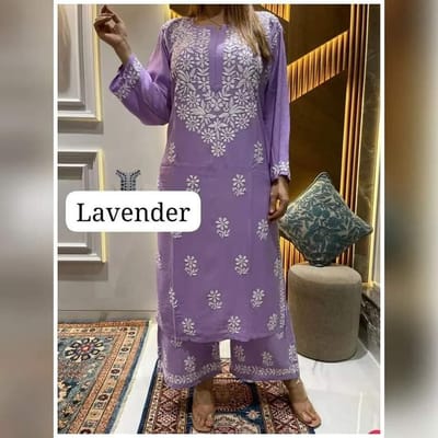 Lucknow two piece Kurti set_img_2