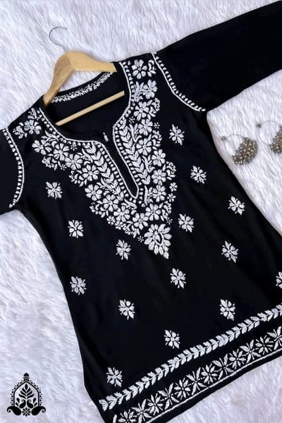Barish Short Rayon kurta_img_0