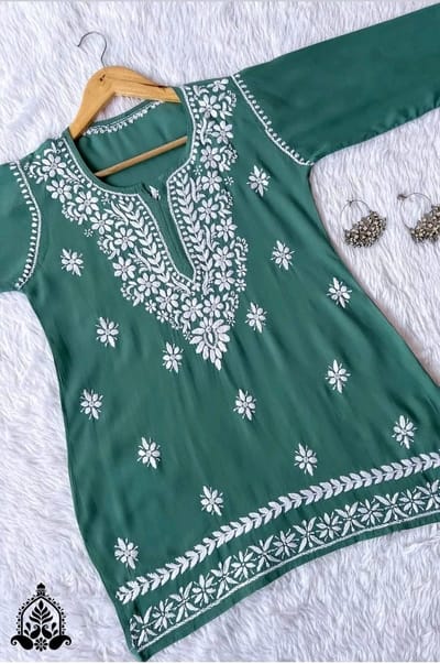 Barish Short Rayon kurta_img_2