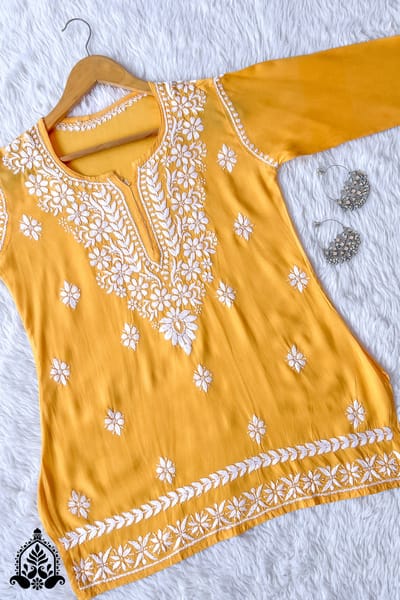 Barish Short Rayon kurta_img_5