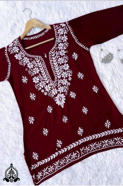 Barish Short Rayon kurta_img_6
