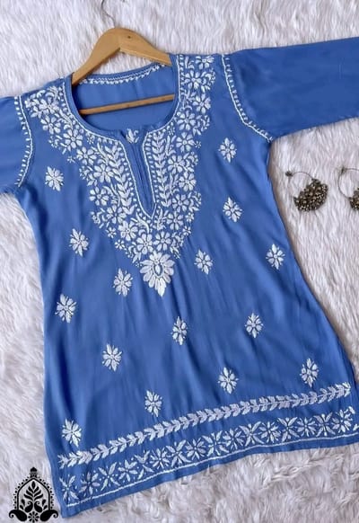 Barish Short Rayon kurta_img_7